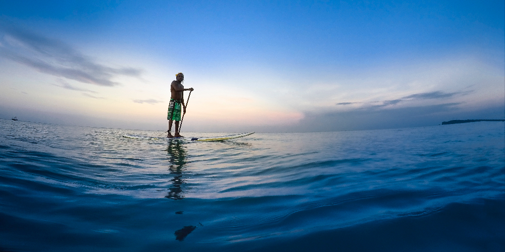 Man on SUP