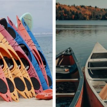 difference between a kayak and a canoe, canoeing vs kayaking