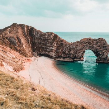 Kayak at Durdle Door