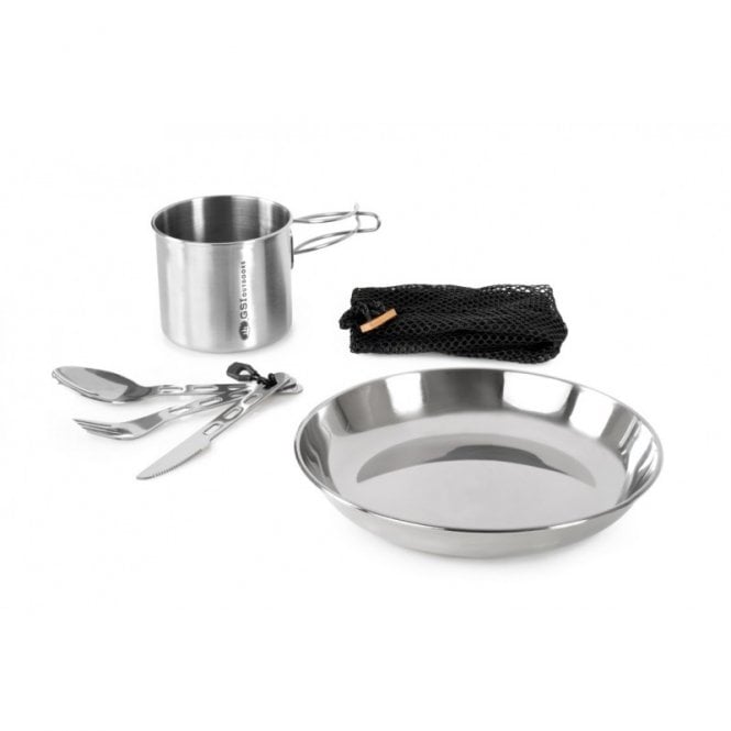 GSI Outdoors Glacier Stainless 1 Person Kit