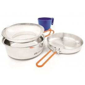 Glacier Stainless 1 Person Mess Kit