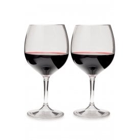 Nesting Red Wine Glass Set