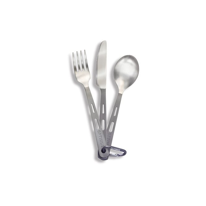 Optimus Titaninum 3 Piece Cutlery Set