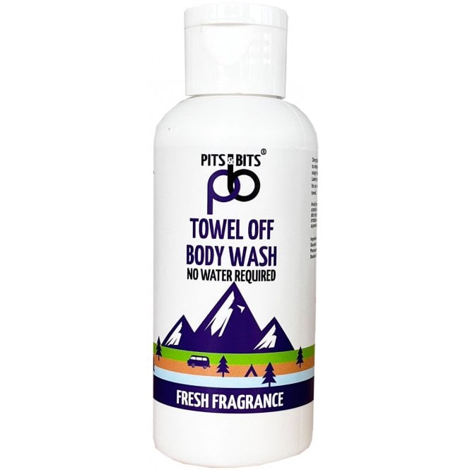 Pits and Bits Rinse Free Body Wash 100ml- Fresh Fragrance