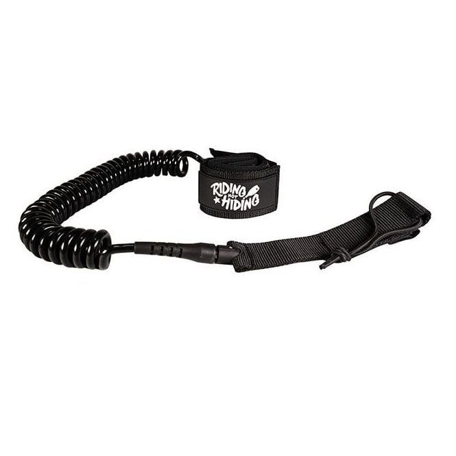 Riding Not Hiding 10ft Coiled Ankle Leash 