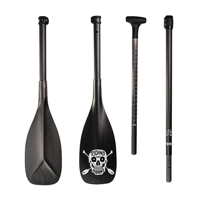 Riding Not Hiding 3pc Full Carbon Midi SUP Paddle 