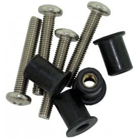 Scotty 133-4 Well Nut Kit, 4 Pack