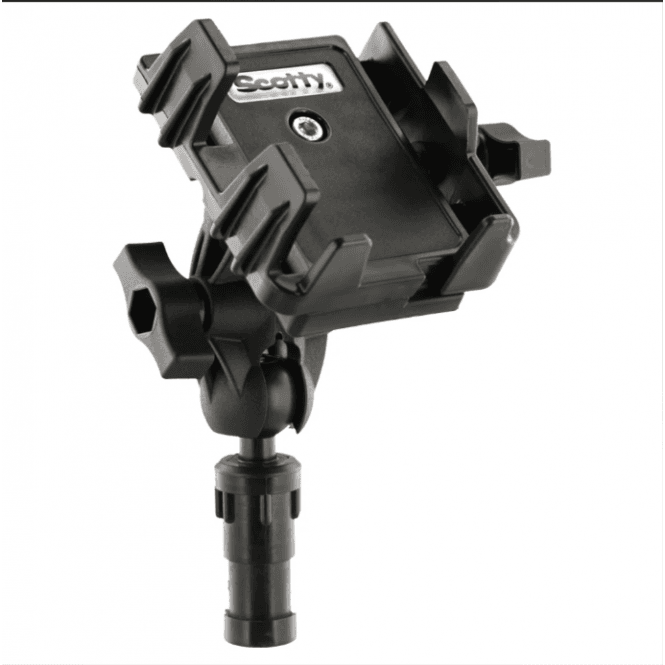 Scotty 139 Phone Holder comes with Post/Track and Rail Mounts