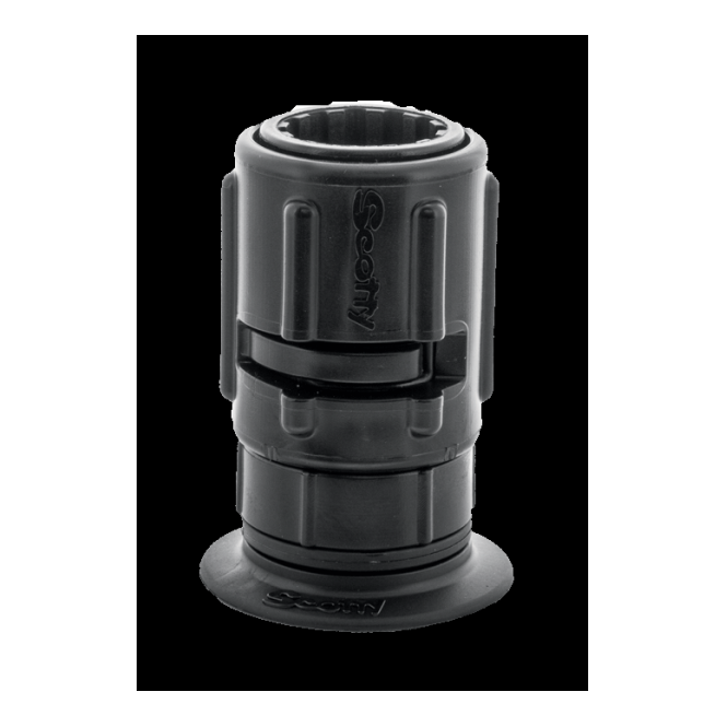 Scotty 445 & 448 Stick-On Accessory Mount C/W 437 Gear Head Adapter