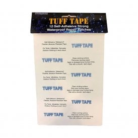 TUFF Tape Self-Adhesive Assorted Waterproof Patch Set Large (12pk)