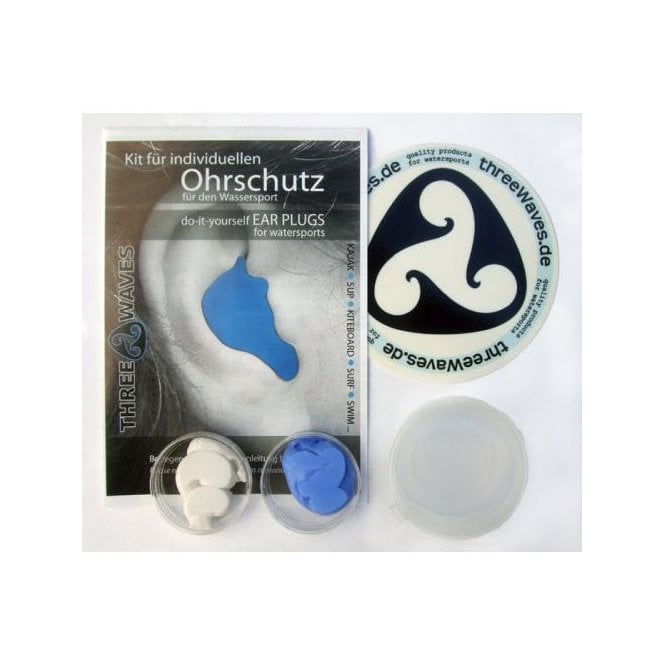 Three Waves Moulded Ear Plugs
