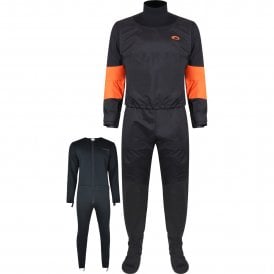 Roan Hinge Mens Drysuit and Fleece Undersuit Bundle