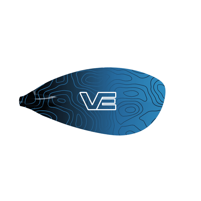 Vertical Elements (VE) Paddles Flyte Glass Shaft 1pc Whitewater Paddle
